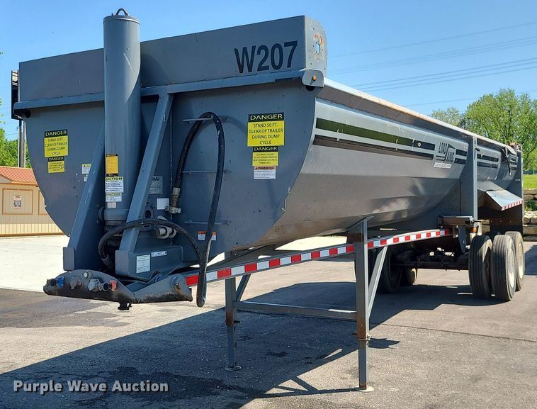 image for item MX9772 2017 Load King RH3229  end dump trailer