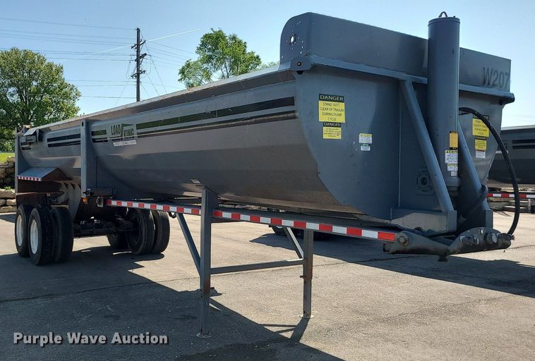 image for item MX9772 2017 Load King RH3229  end dump trailer