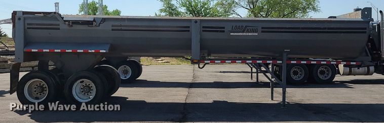 image for item MX9772 2017 Load King RH3229  end dump trailer