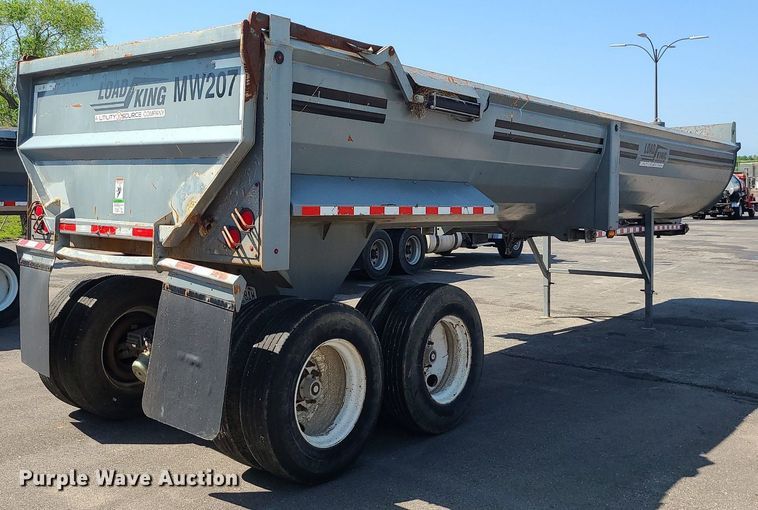 image for item MX9772 2017 Load King RH3229  end dump trailer