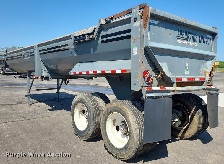 image for item MX9772 2017 Load King RH3229  end dump trailer
