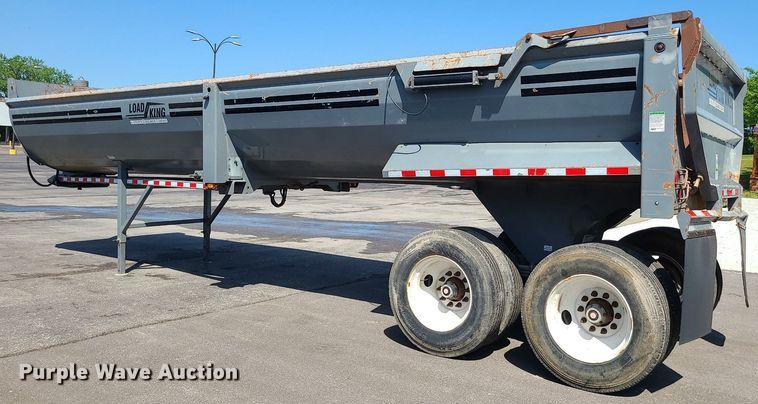 image for item MX9772 2017 Load King RH3229  end dump trailer