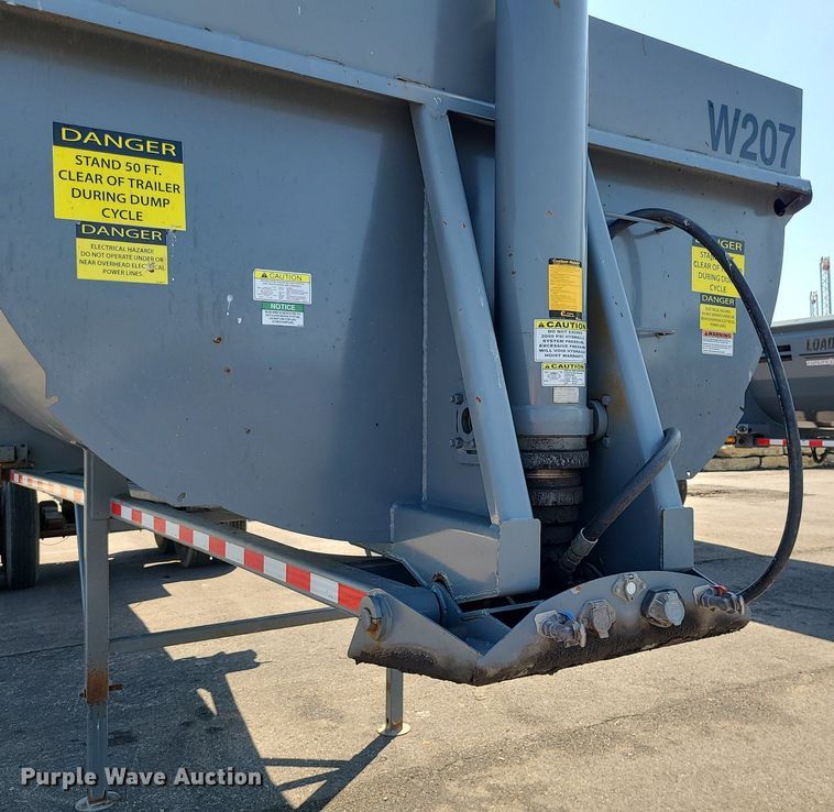 image for item MX9772 2017 Load King RH3229  end dump trailer