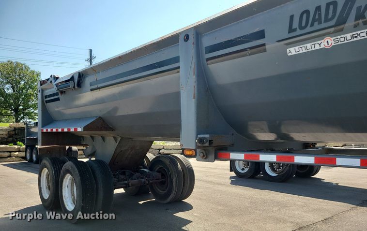 image for item MX9772 2017 Load King RH3229  end dump trailer