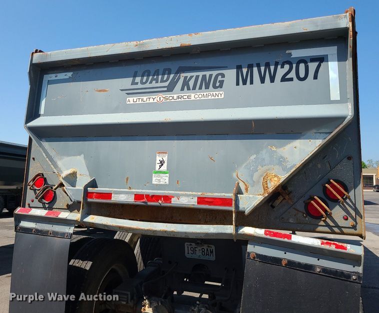 image for item MX9772 2017 Load King RH3229  end dump trailer