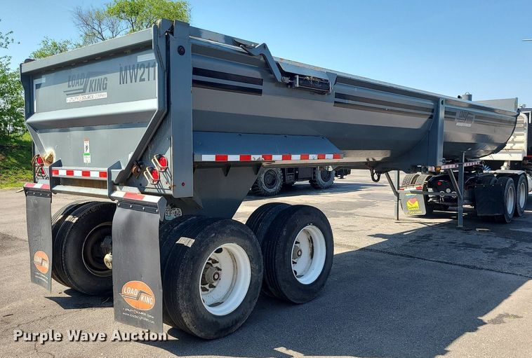 image for item MX9773 2018 Load King RH3431  end dump trailer