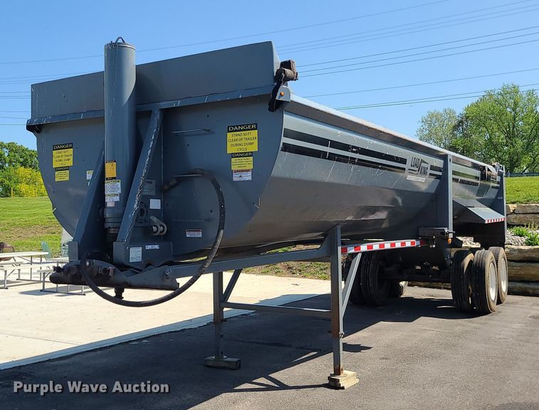 image for item MX9775 2017 Load King RH3229  end dump trailer