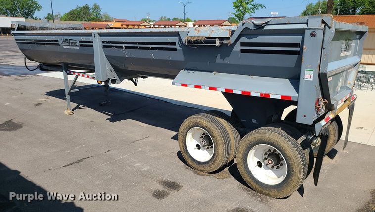 image for item MX9775 2017 Load King RH3229  end dump trailer