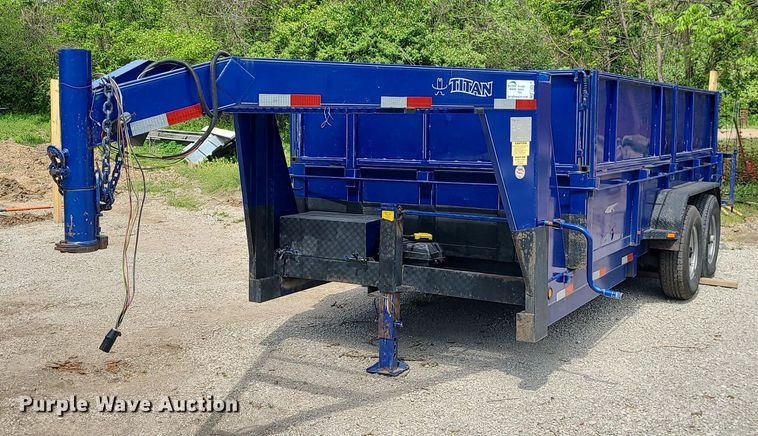 image for item MX9782 2003 Titan Trailer  dump trailer