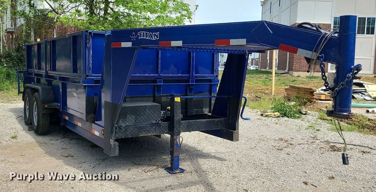 image for item MX9782 2003 Titan Trailer  dump trailer