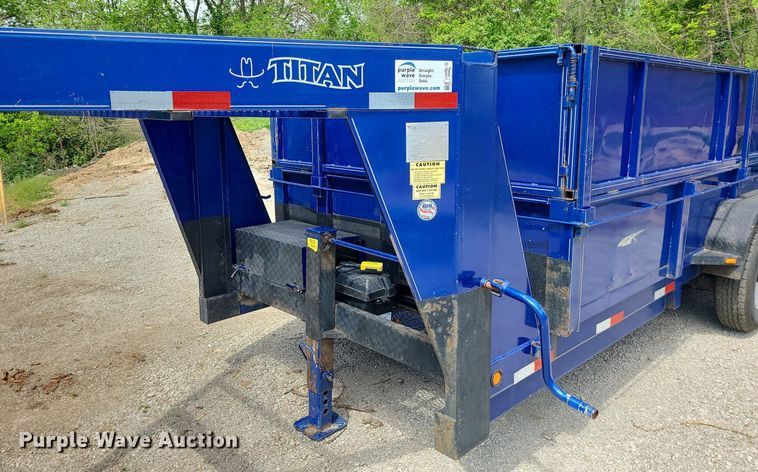 image for item MX9782 2003 Titan Trailer  dump trailer