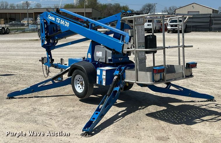 image for item MY9717 2018 Genie TZ34/20  boom lift