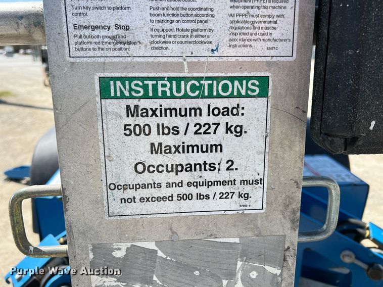 image for item MY9717 2018 Genie TZ34/20  boom lift