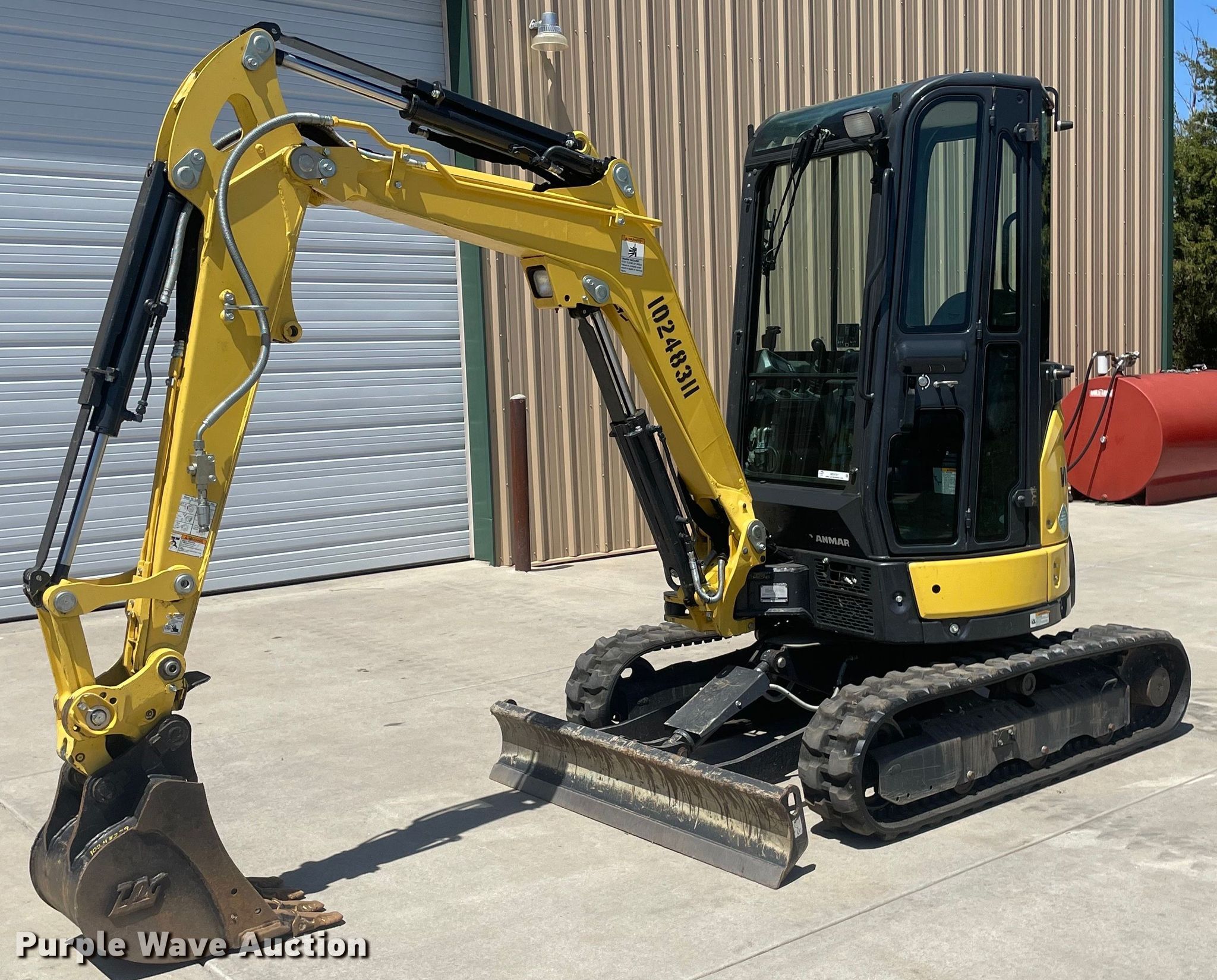 Yanmar VIO256A mini excavator in Goddard, KS Item MS9701 sold