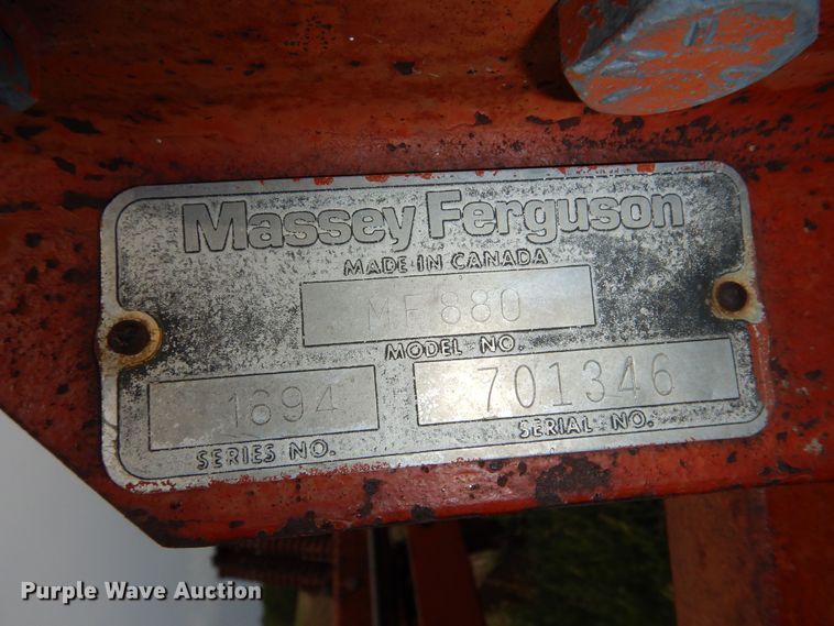 image for item DK1903 Massey Ferguson 880  six bottom plow