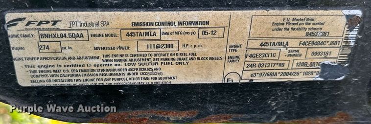 image for item DO4922 New Holland T5070  MFWD tractor