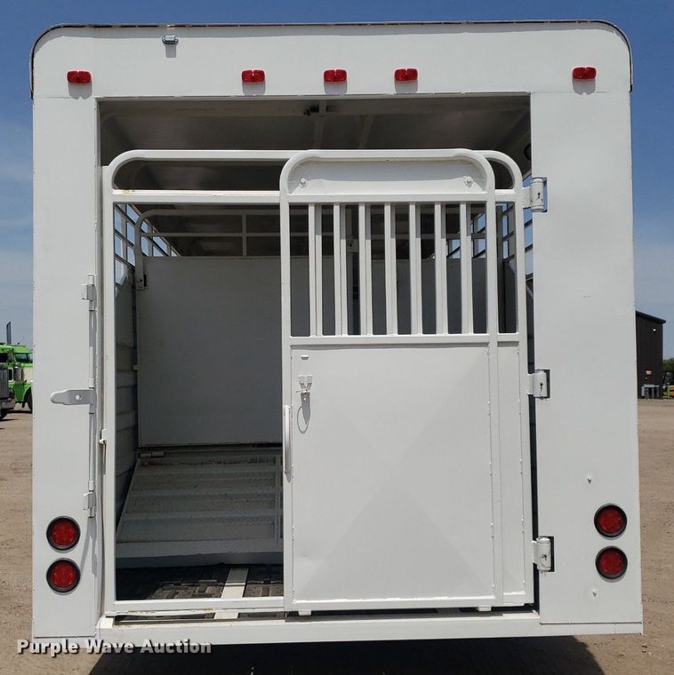 image for item DP7868 1997 McElroy  livestock trailer