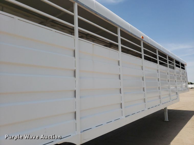 image for item DP7868 1997 McElroy  livestock trailer