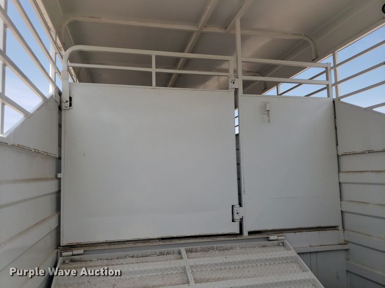 image for item DP7868 1997 McElroy  livestock trailer