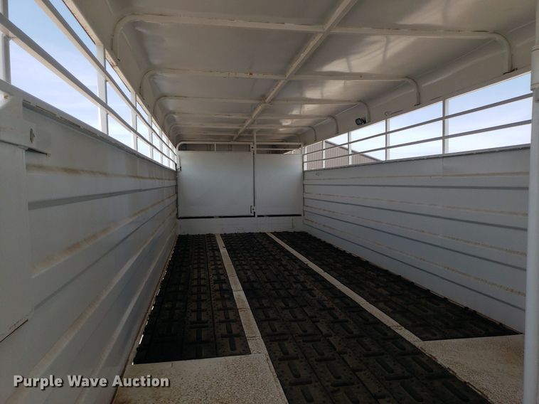 image for item DP7868 1997 McElroy  livestock trailer