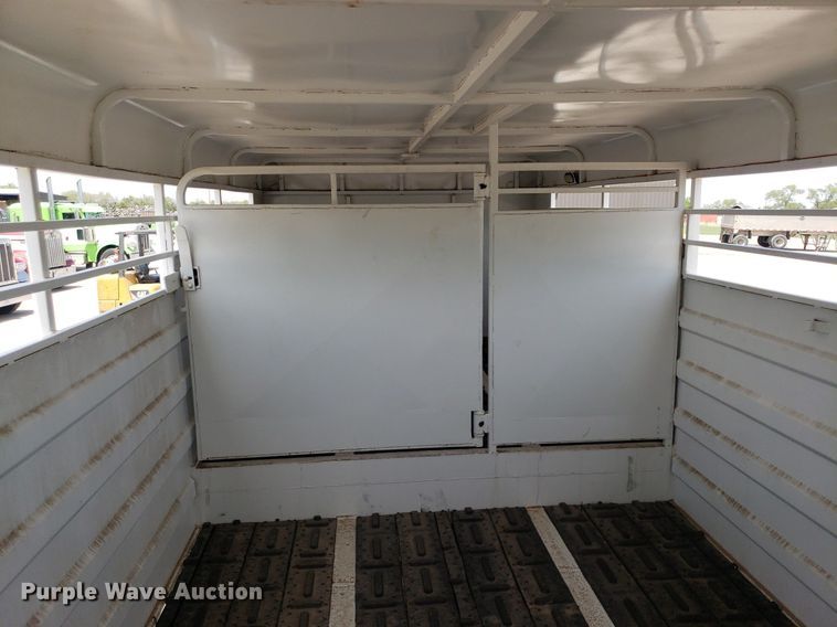 image for item DP7868 1997 McElroy  livestock trailer