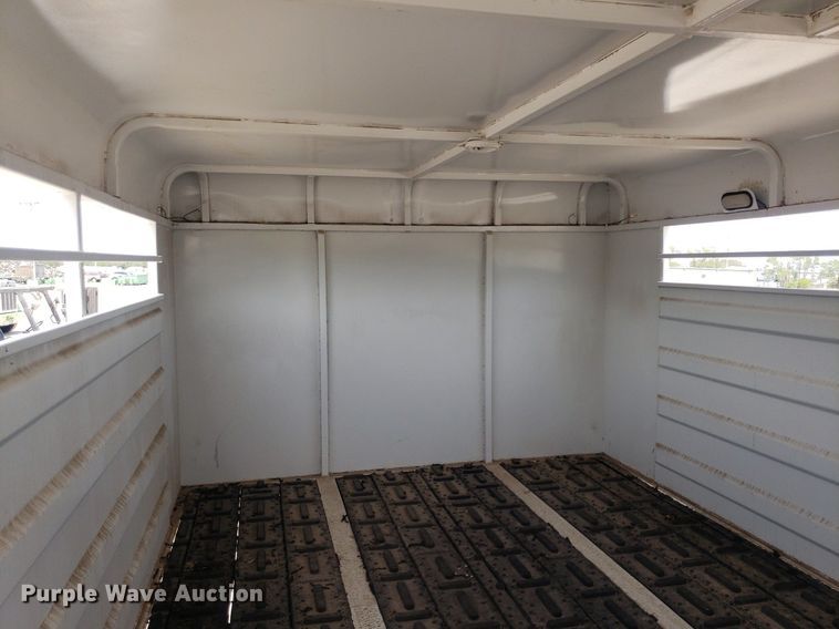 image for item DP7868 1997 McElroy  livestock trailer