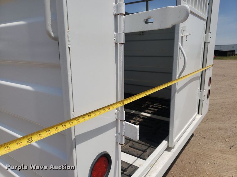 image for item DP7868 1997 McElroy  livestock trailer