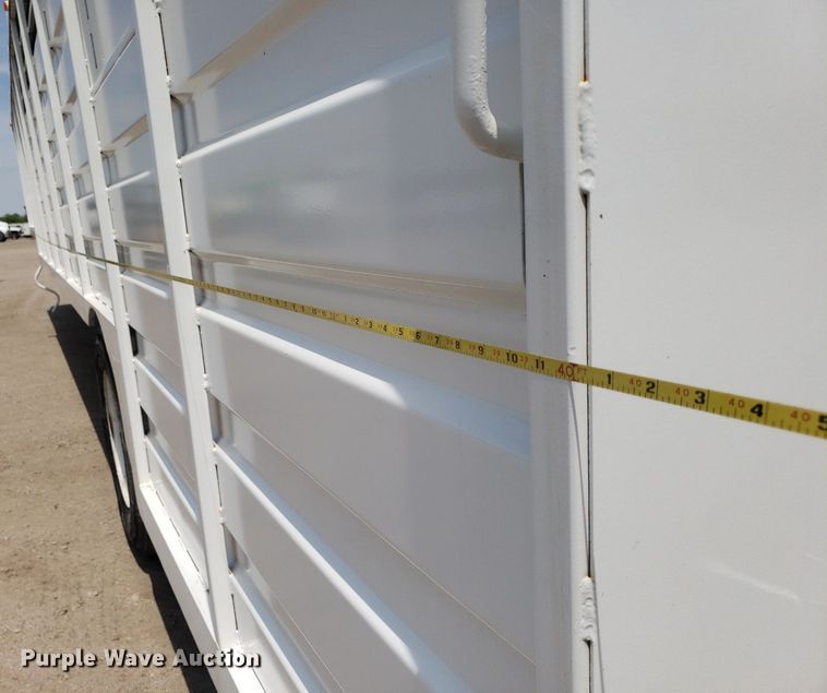 image for item DP7868 1997 McElroy  livestock trailer