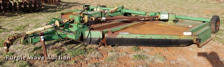 image for item DQ0538 John Deere 1518  batwing rotary mower