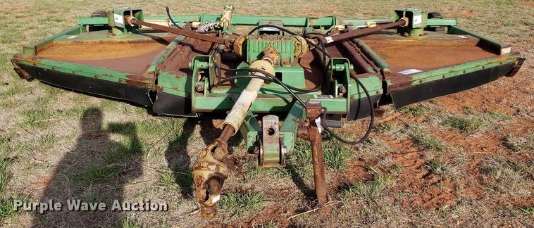 image for item DQ0538 John Deere 1518  batwing rotary mower