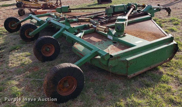image for item DQ0538 John Deere 1518  batwing rotary mower
