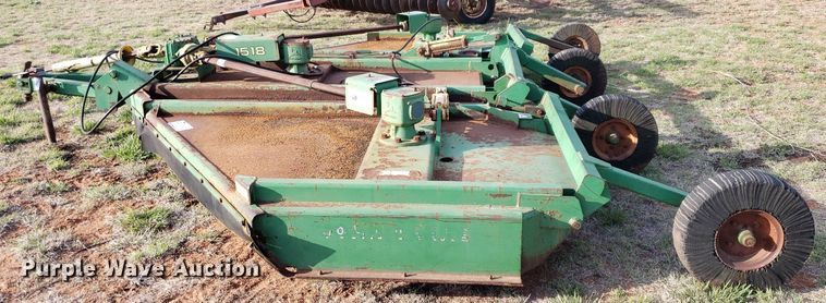 image for item DQ0538 John Deere 1518  batwing rotary mower
