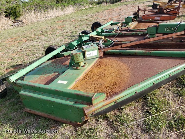 image for item DQ0538 John Deere 1518  batwing rotary mower