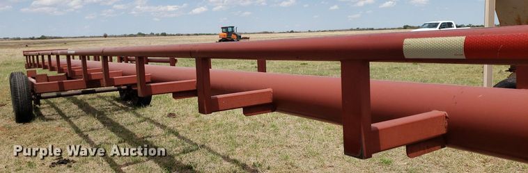 image for item DQ0551 Red Rhino  hay bale trailer