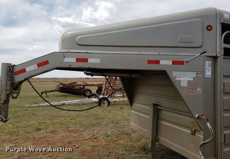 image for item DQ0552 2013 GR Trailers  livestock trailer