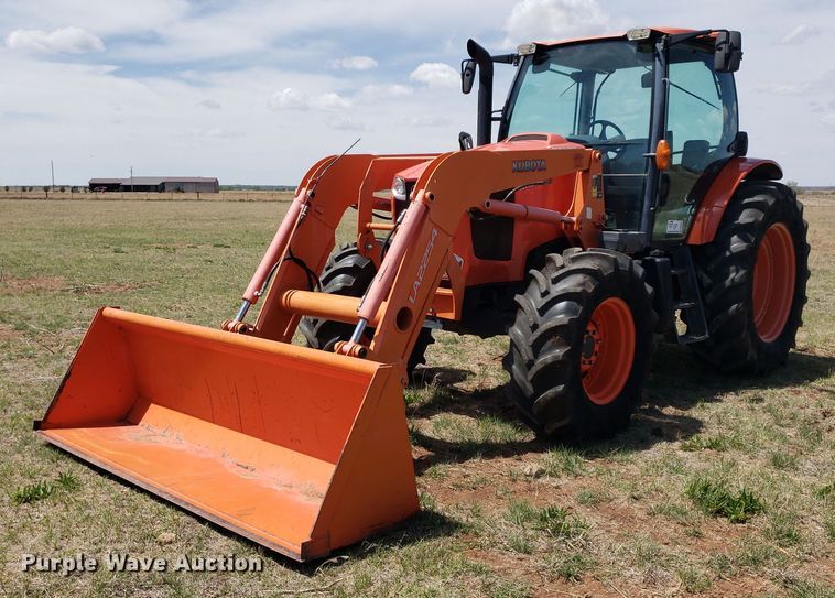 image for item DQ0557 Kubota M135GX  MFWD tractor