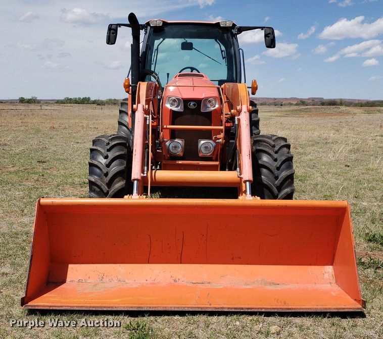 image for item DQ0557 Kubota M135GX  MFWD tractor