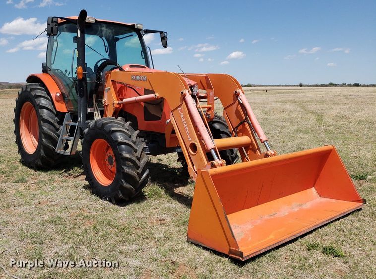 image for item DQ0557 Kubota M135GX  MFWD tractor