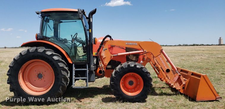 image for item DQ0557 Kubota M135GX  MFWD tractor
