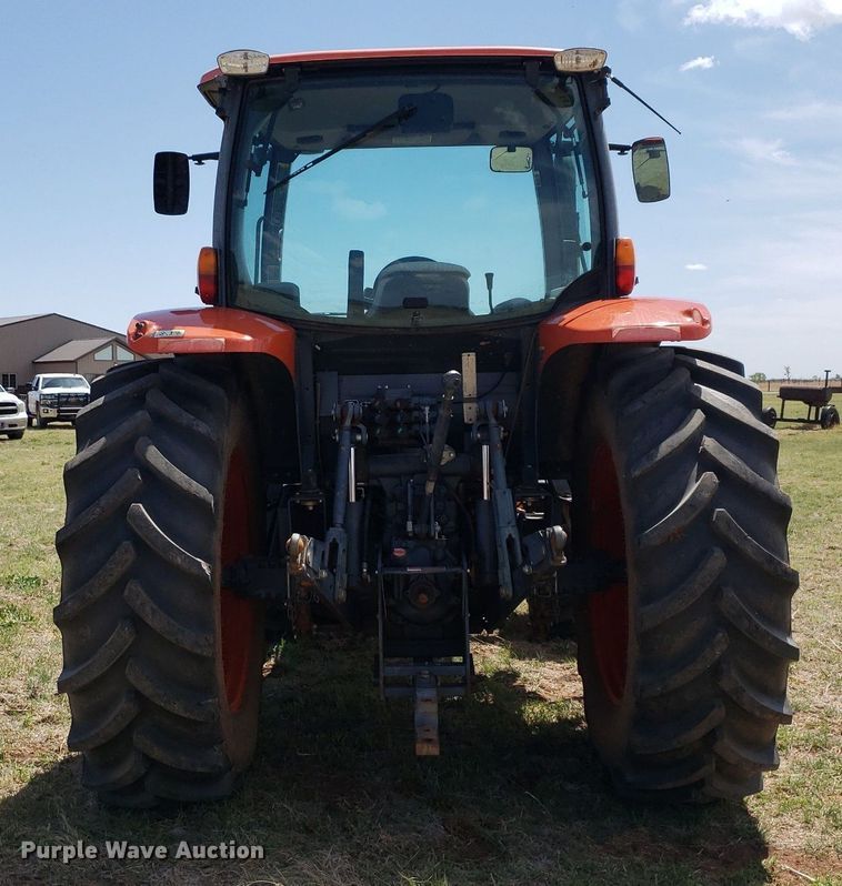 image for item DQ0557 Kubota M135GX  MFWD tractor