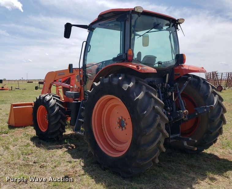 image for item DQ0557 Kubota M135GX  MFWD tractor