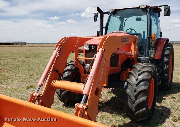 image for item DQ0557 Kubota M135GX  MFWD tractor