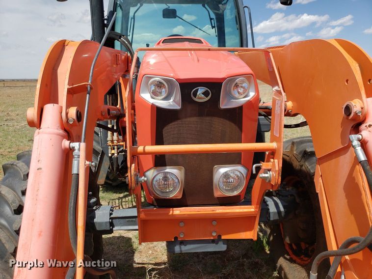 image for item DQ0557 Kubota M135GX  MFWD tractor