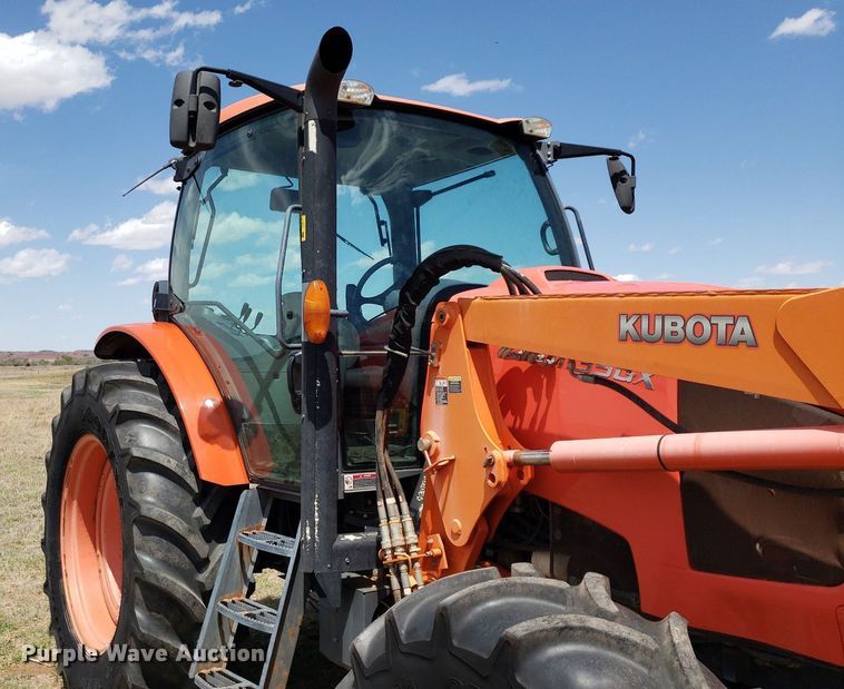 image for item DQ0557 Kubota M135GX  MFWD tractor