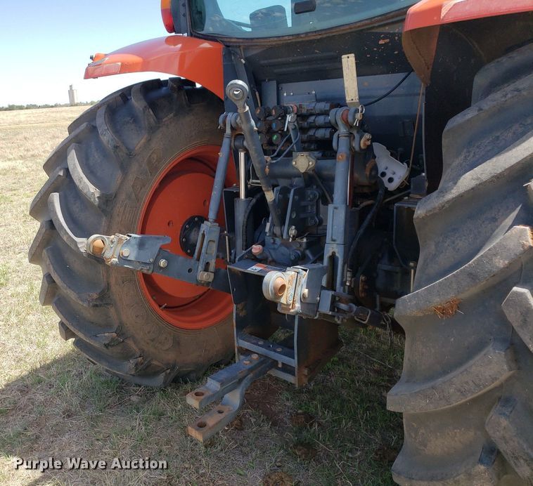 image for item DQ0557 Kubota M135GX  MFWD tractor