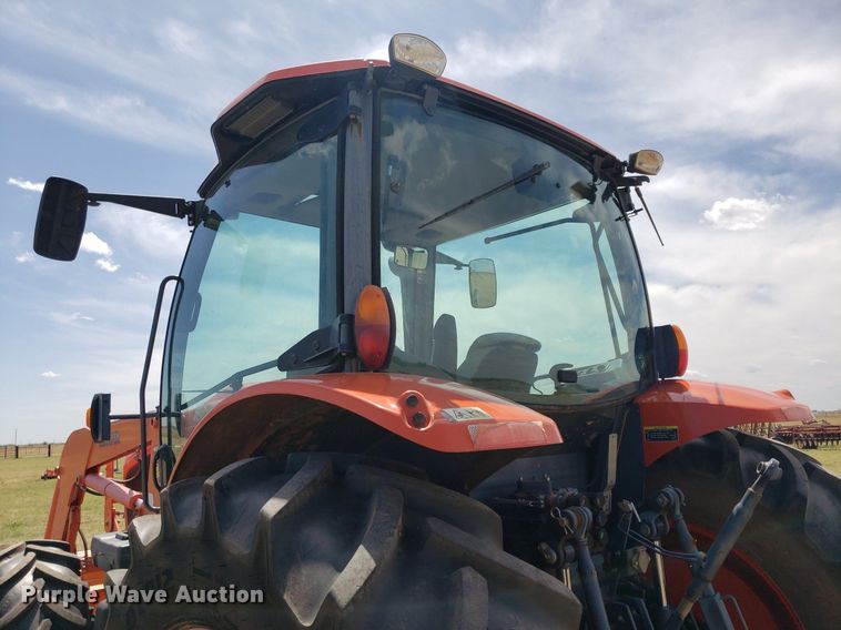 image for item DQ0557 Kubota M135GX  MFWD tractor