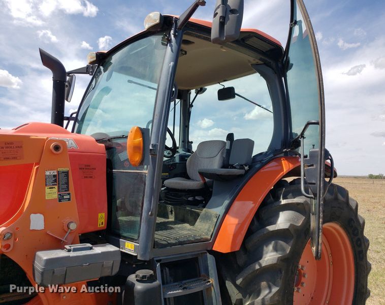 image for item DQ0557 Kubota M135GX  MFWD tractor