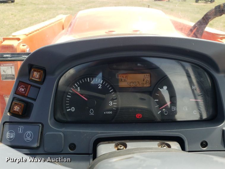 image for item DQ0557 Kubota M135GX  MFWD tractor