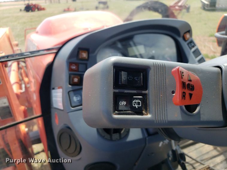 image for item DQ0557 Kubota M135GX  MFWD tractor