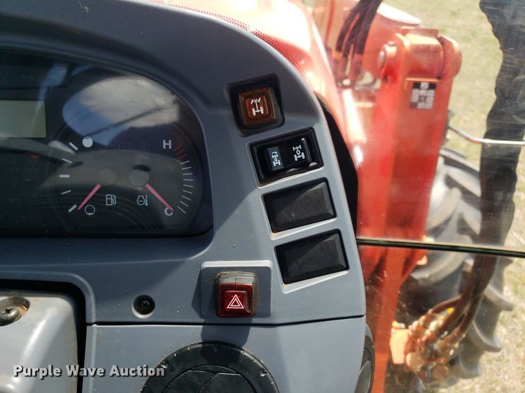 image for item DQ0557 Kubota M135GX  MFWD tractor